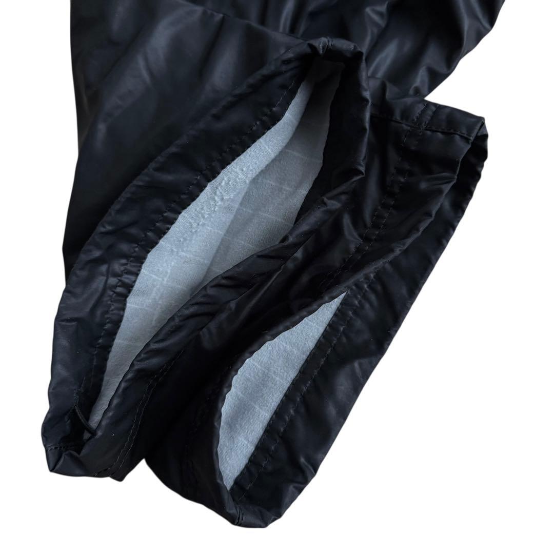 パーリーゲイツ 中綿 ナイロンパンツ ロゴ入り 5サイズ メンズL 黒 冬ゴルフ