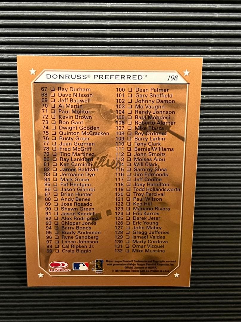 メジャーリーグ　カード　SCOTT ROLEN