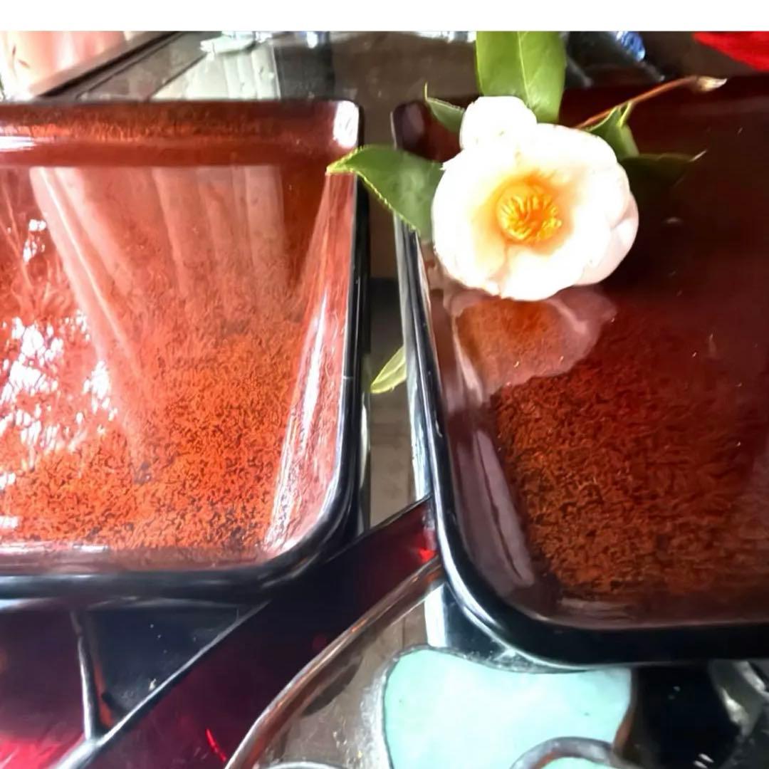 2240様感謝‼️節目に‼️蔵出しJAPAN GOZEN梨地最高級梨地砂子御膳 5客