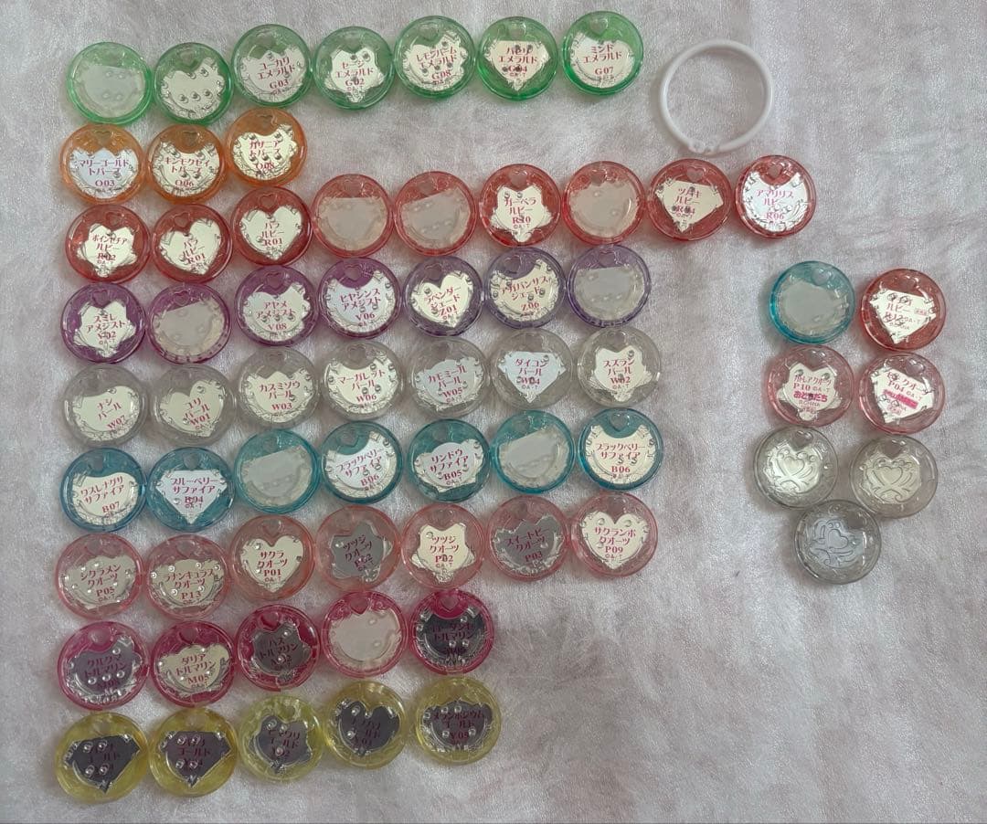 ハートキャッチプリキュア ココロポット、こころの種 64個