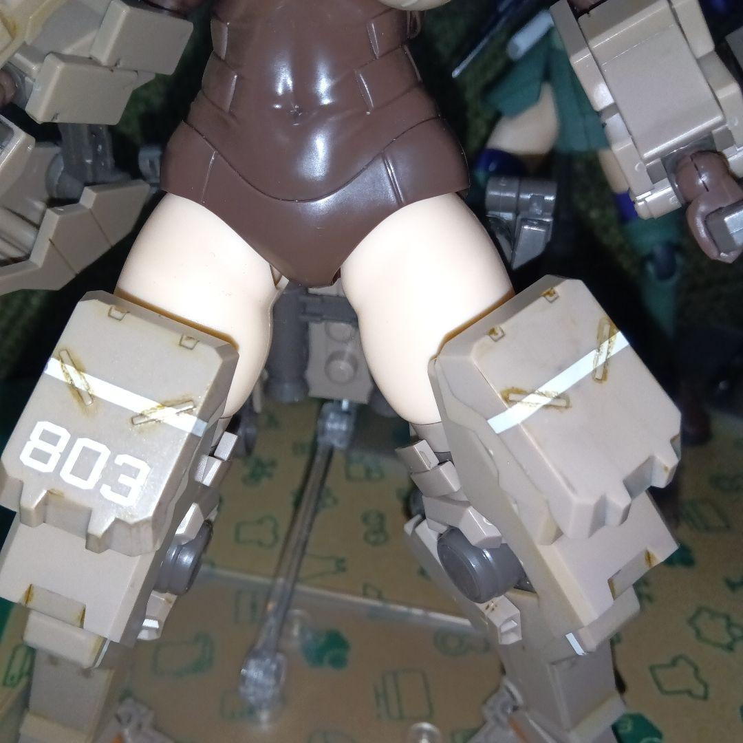 フレームアームズガール　輝鎚・甲　組立済　ぼよよん