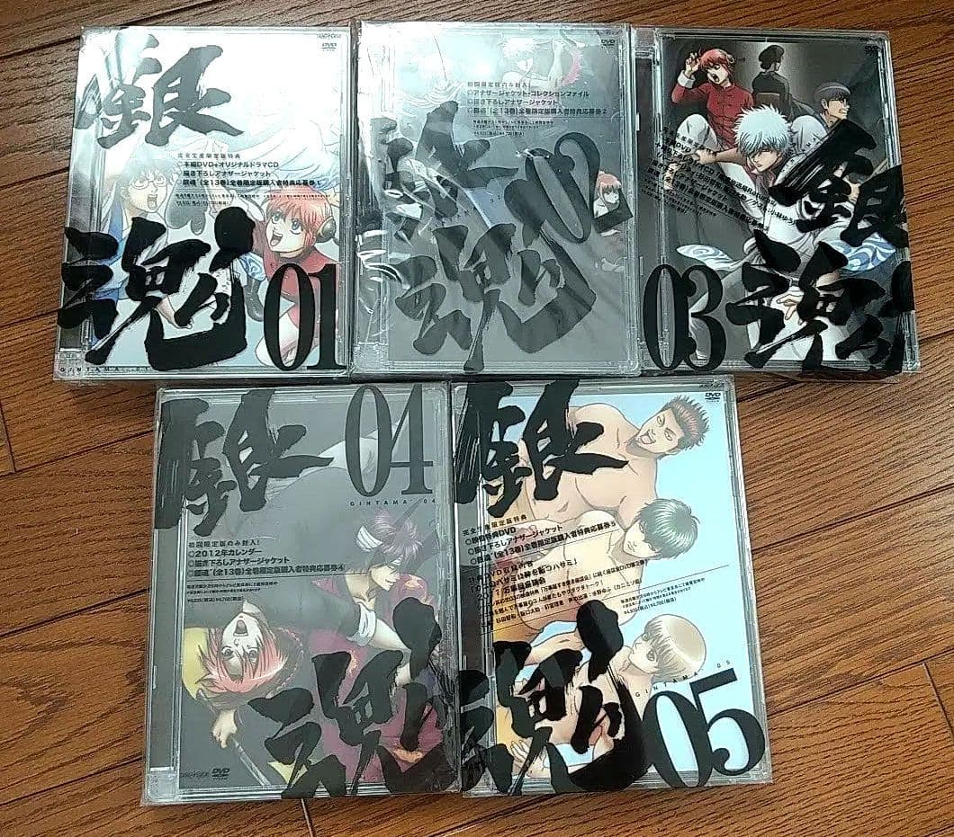 【ぱちえ】銀魂’ DVD 全13巻 ＋ 延長戦 全4巻 ＋ 春祭り2010