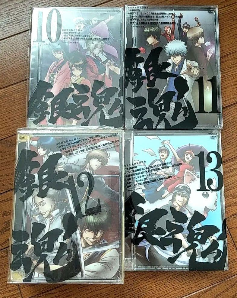 【ぱちえ】銀魂’ DVD 全13巻 ＋ 延長戦 全4巻 ＋ 春祭り2010