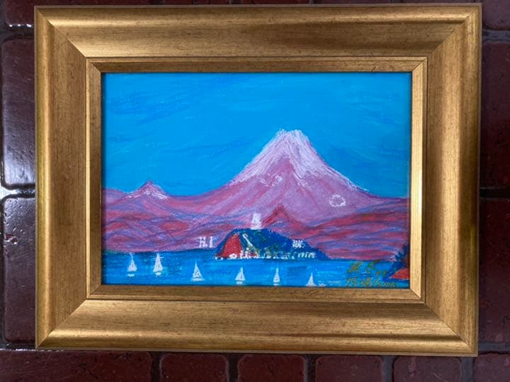 幻想絵画、空飛ぶ画家糸川裕志の富士山曼荼羅の一点