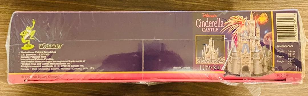 ディズニー 3D 立体ジグソーパズル　　　　　　シンデレラ城 530ピース