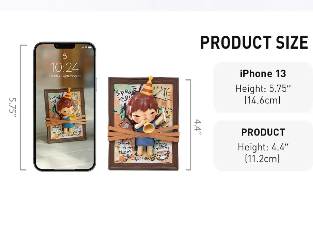 POPMART Hirono Saying Figure ポップマート