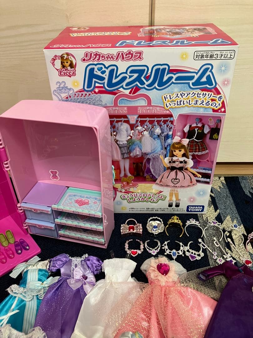 【まとめ売り】リカちゃん ドレスルーム お洋服 小物