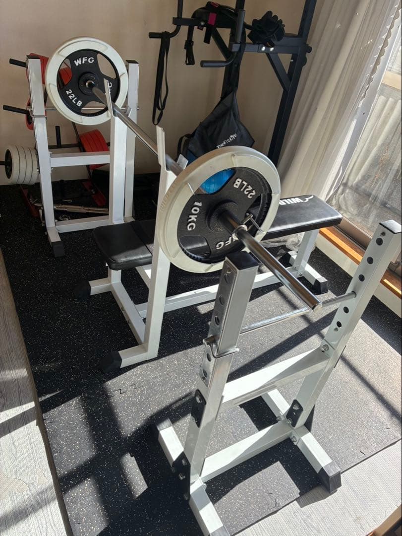 【直接渡し】ラック・ダンベル・ダンベル収納・トレーニングマット等