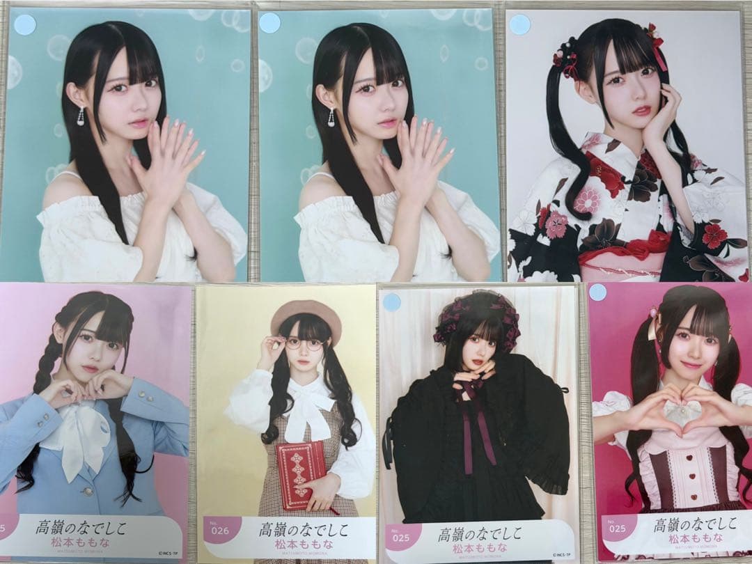 高嶺のなでしこ　生写真　まとめ　約720枚