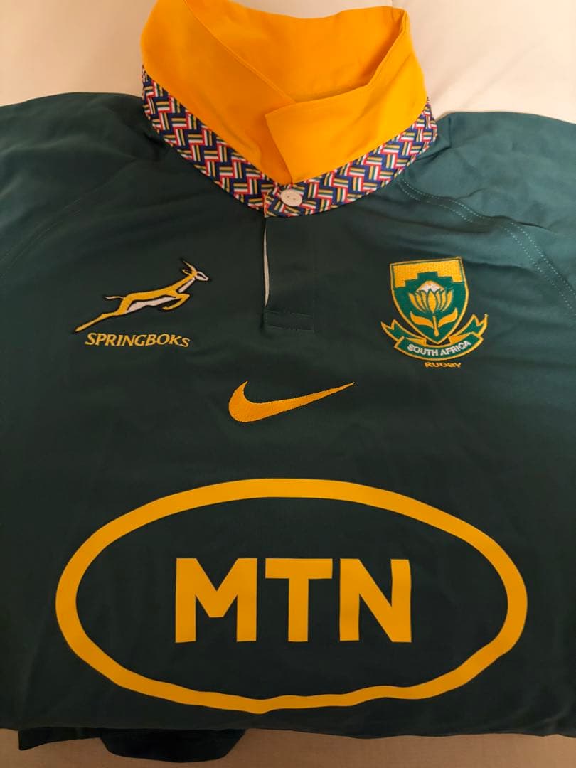 南アフリカ Springboks Nike ラグビージャージ