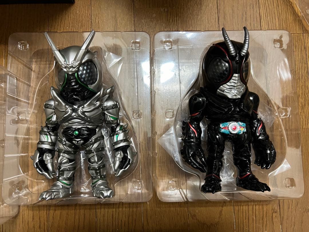 仮面ライダー BLACKSUN SHADOWMOON ソフビフィギュア セット