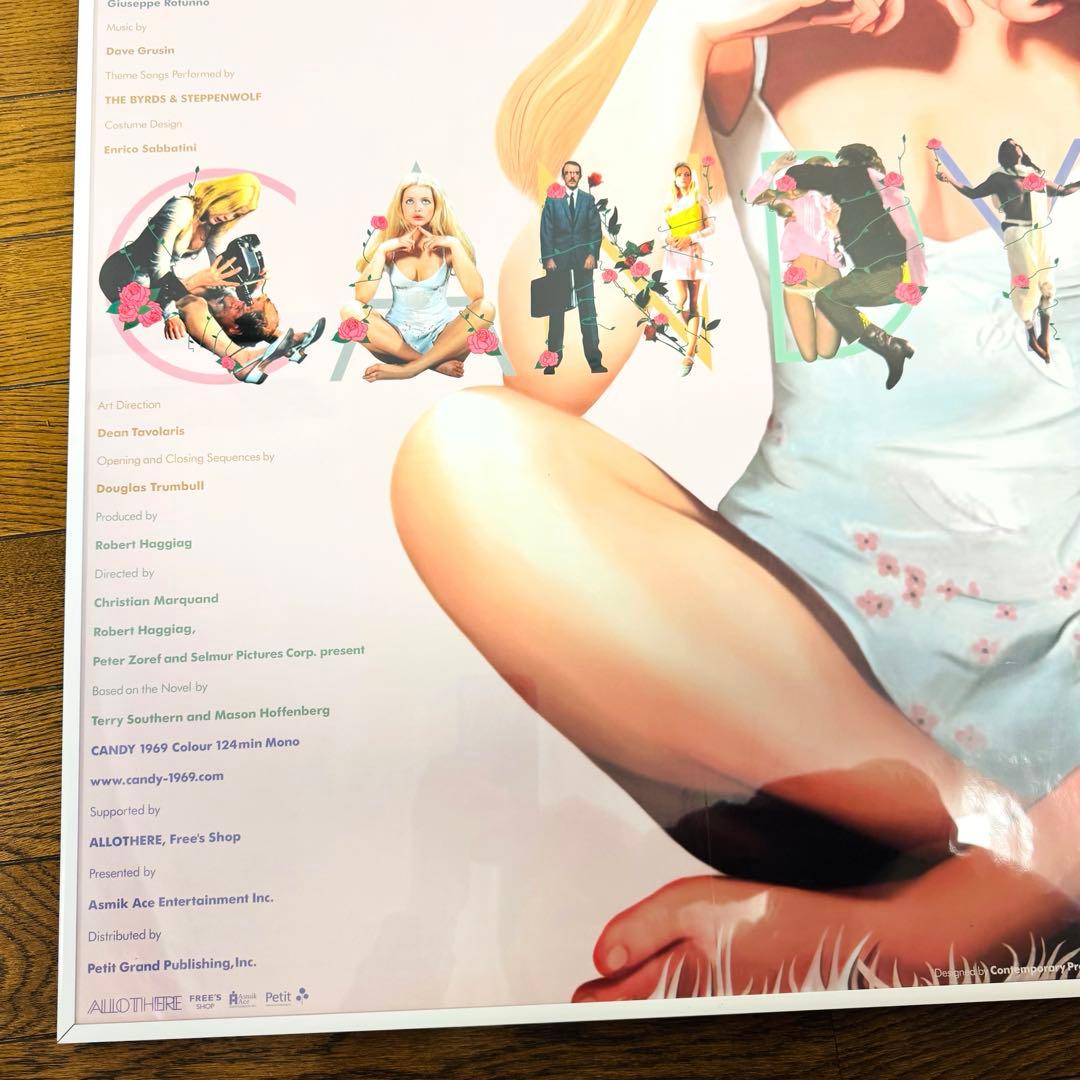 レア映画CANDY キャンディ ヴィンテージポスター レトロ
