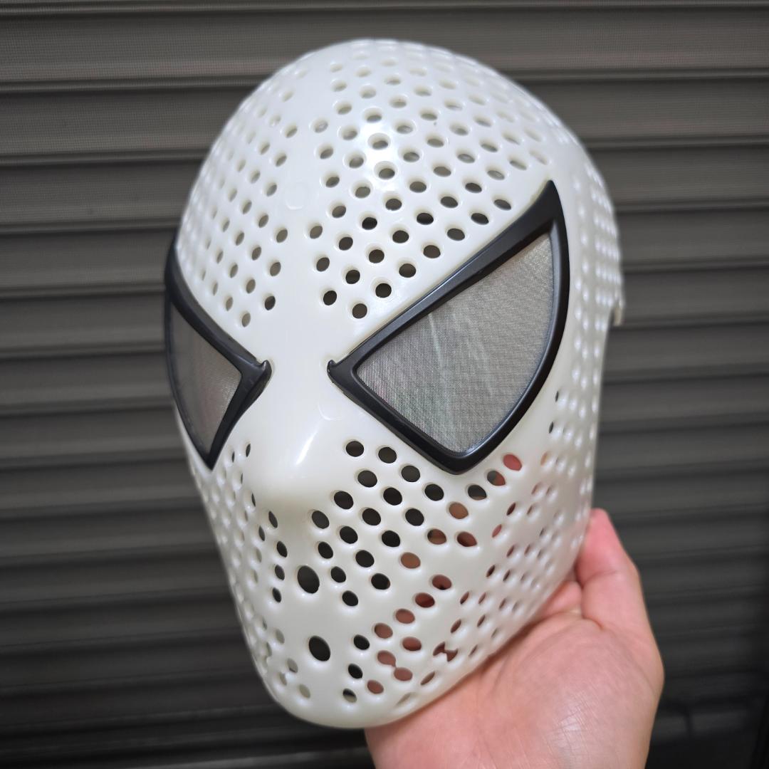 Spider-Man　シェルマスク　レンズ付き 本体　コスプレ　1/1