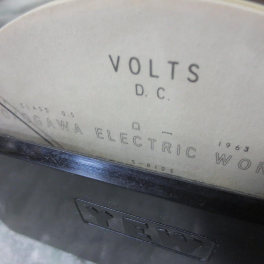 横河電機 電圧計◆YEW　YOKOGAWA ELECTRIC　S-8105◆8