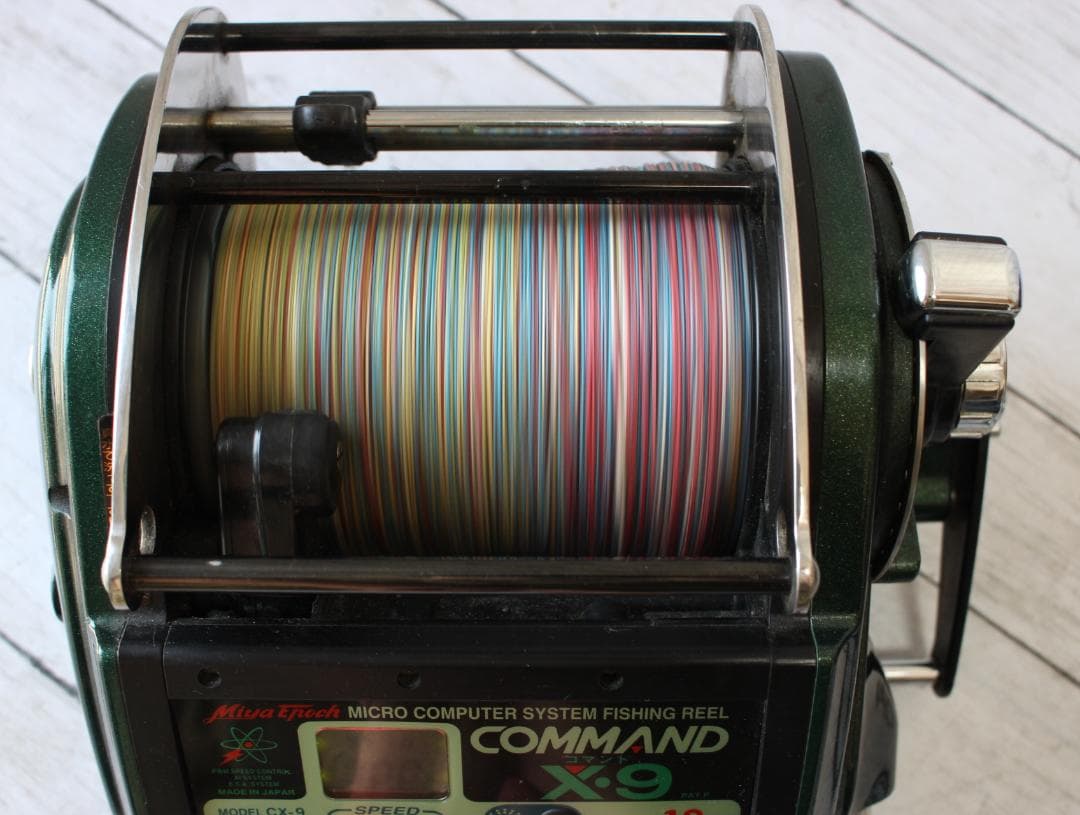 ミヤエポック COMMAND コマンド X-9 電動リール