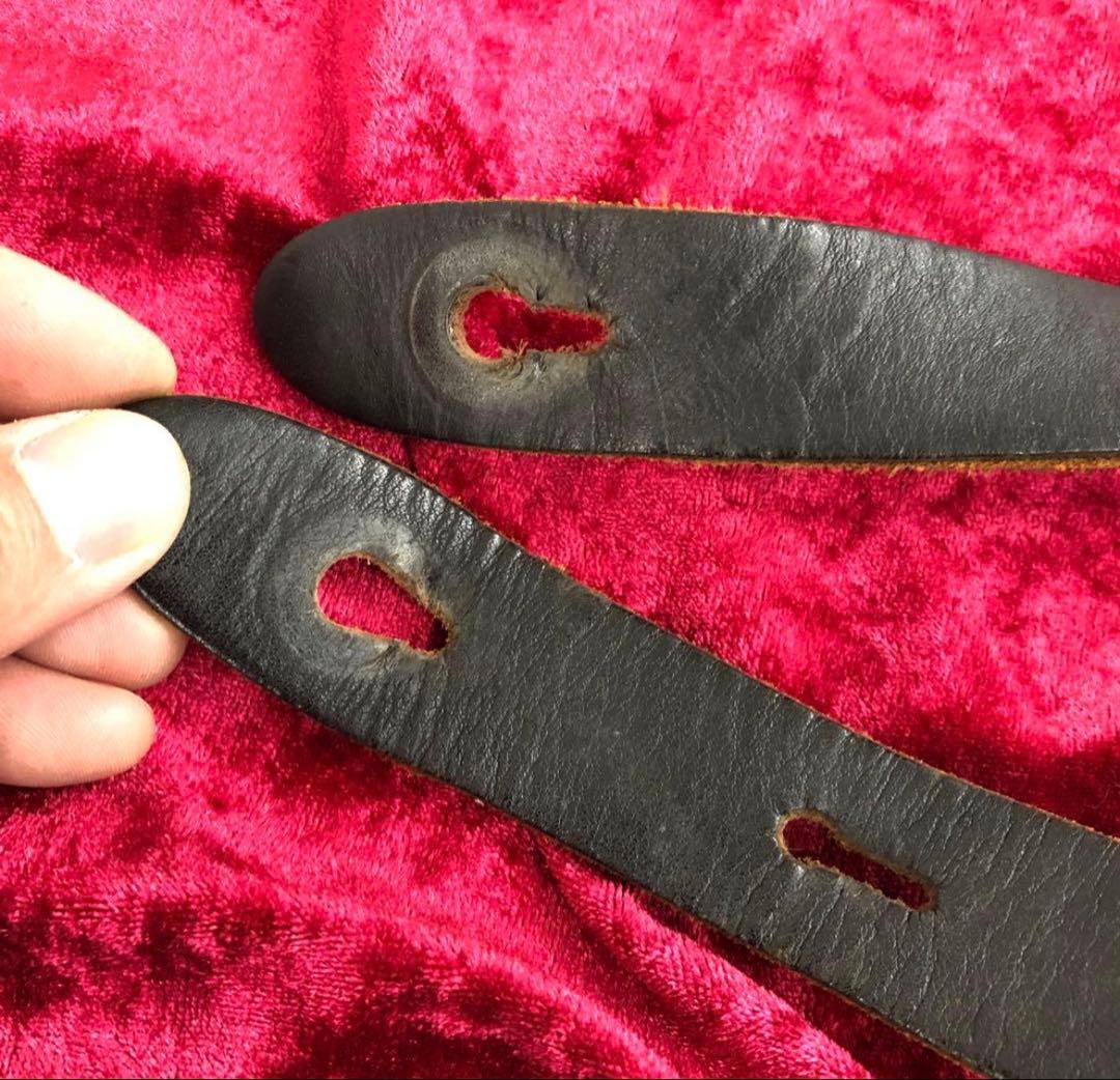 GIBSON純正 ヴィンテージ LEVY'S レザーストラップ＆おまけ！