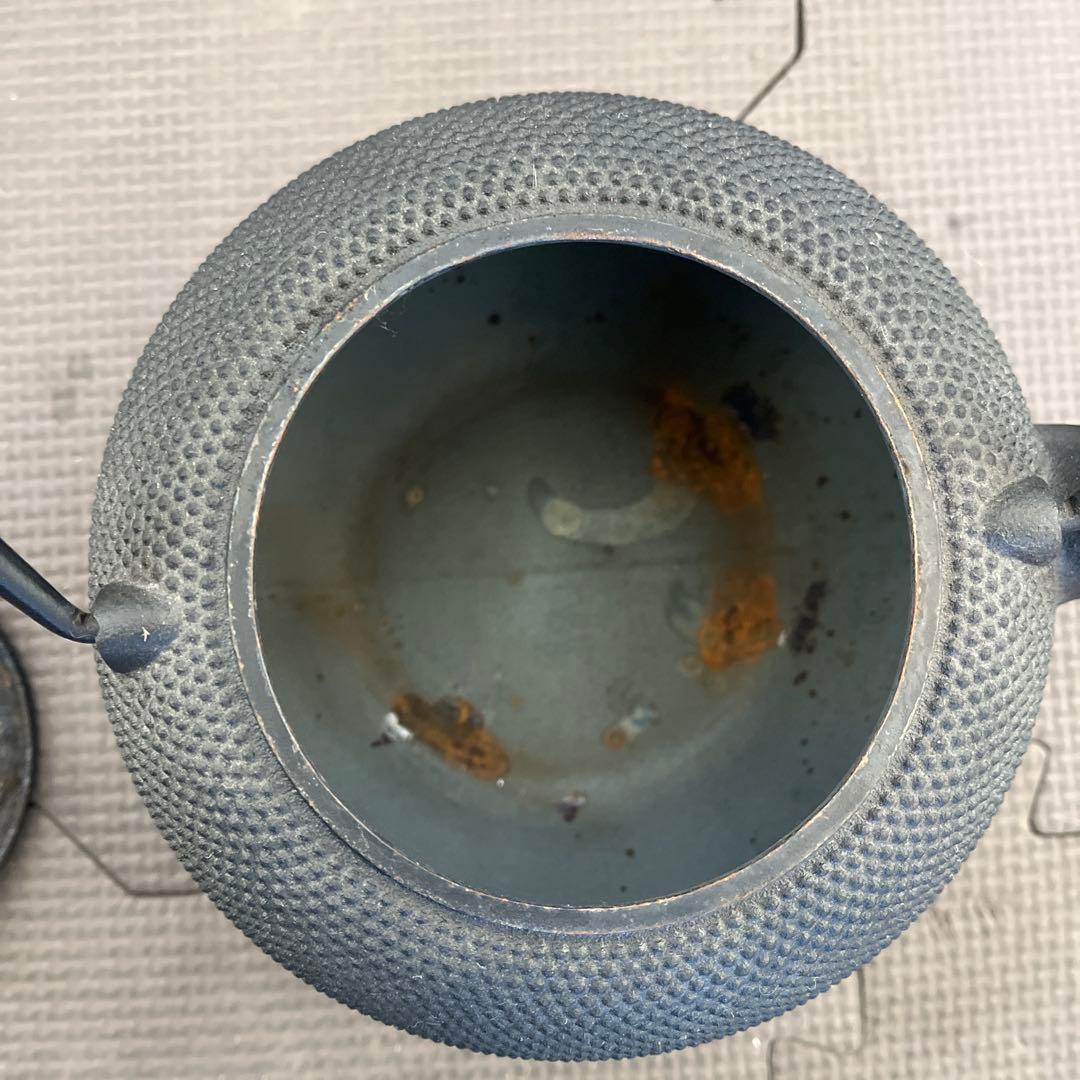 南部鉄器 急須 5型 アラレ紋