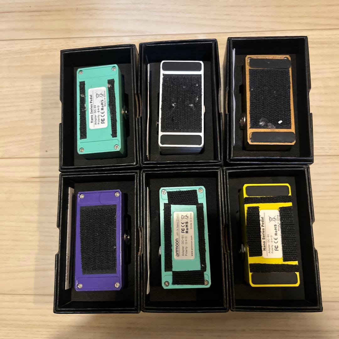 ギターエフェクターセット 6種類