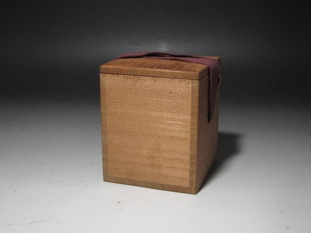 ★　中村宗哲　桐蒔絵　中次　裏千家　十一代　玄々斎の花押がございます★x491