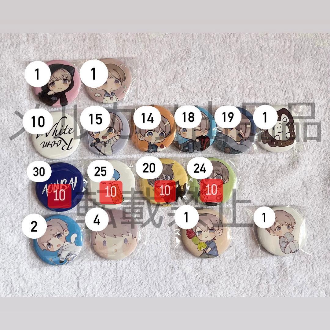 ちぇるしー　ポストカード＋缶バッジ80個