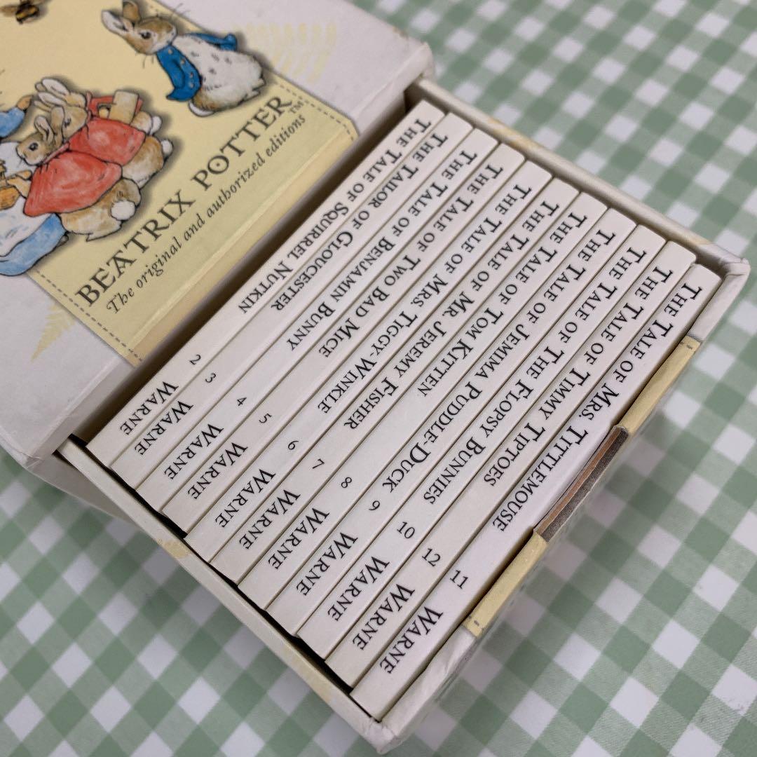 ピーターラビット　ミニ　絵本　インテリア　レトロ　アンティーク　ビンテージ