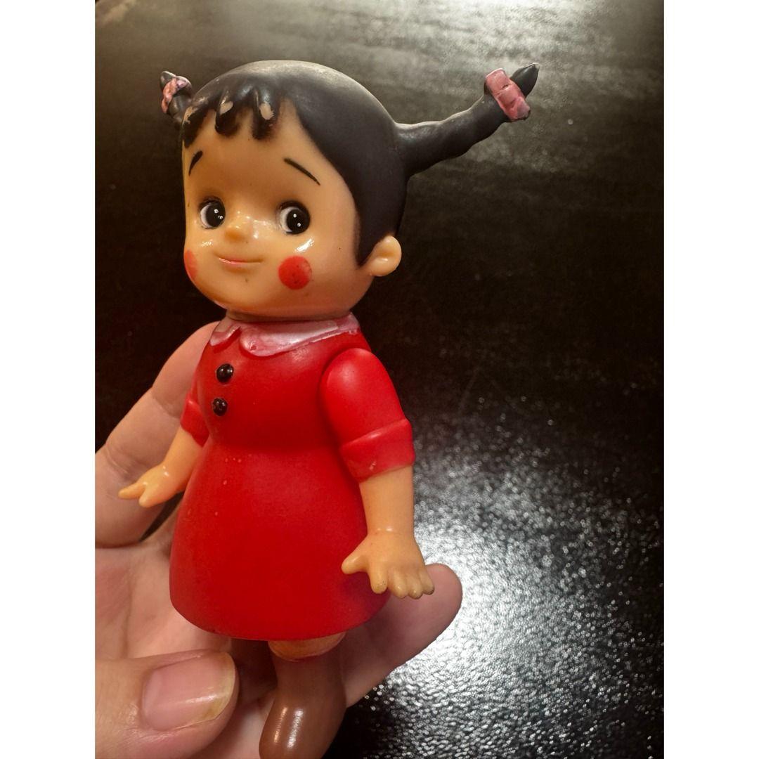 当時物　草原の少女ローラ　ソフビ　人形　日本アニメ企画　昭和レトロ