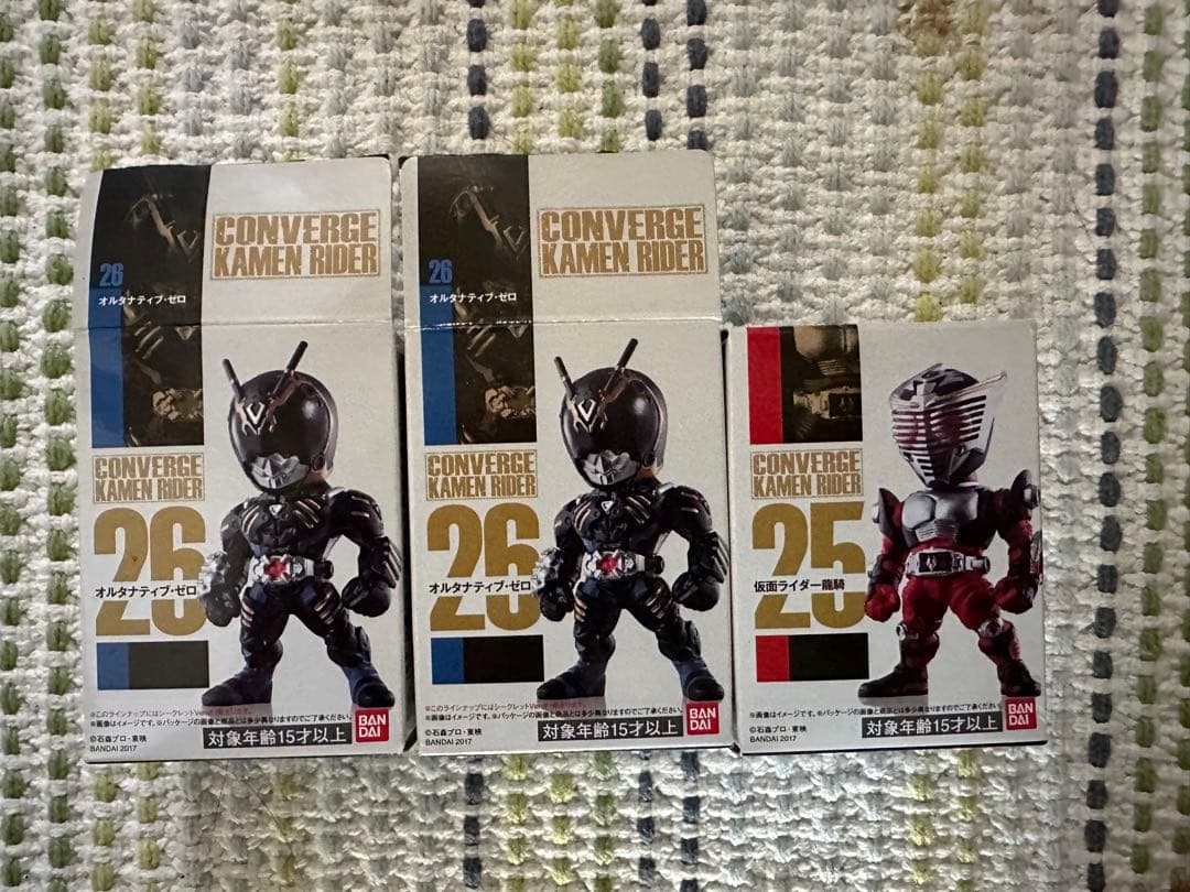 CONVERGE KAMEN RIDER 龍騎 コンプリートセット　新品未開封