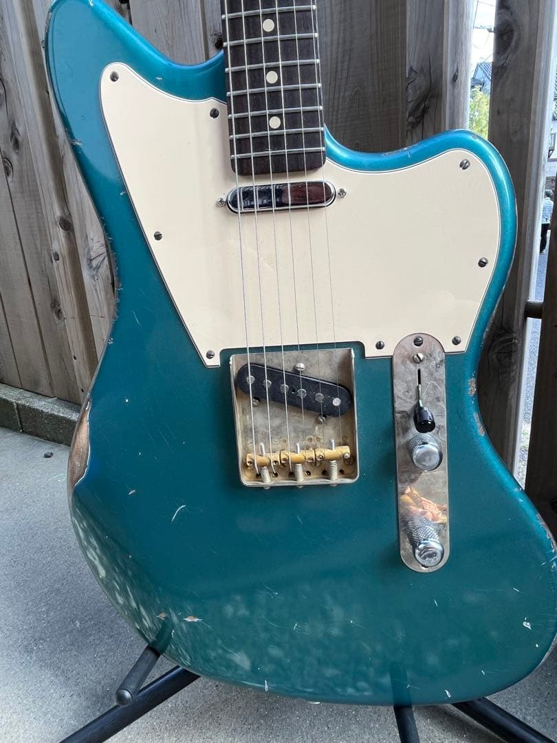 ギター warmoth jazz caster relic fender