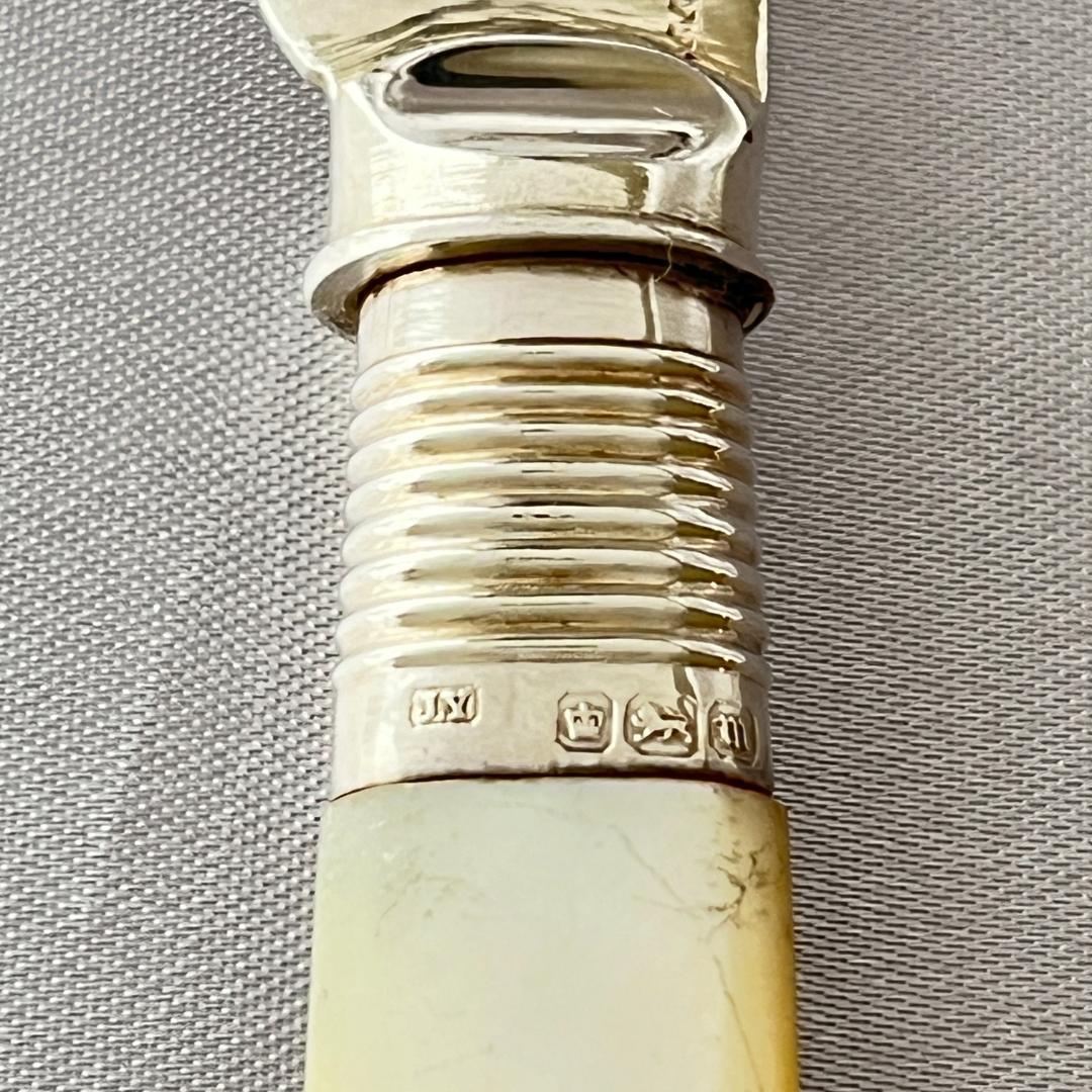 【Yates Brothers】【白蝶貝/純銀継手】パストリーセット