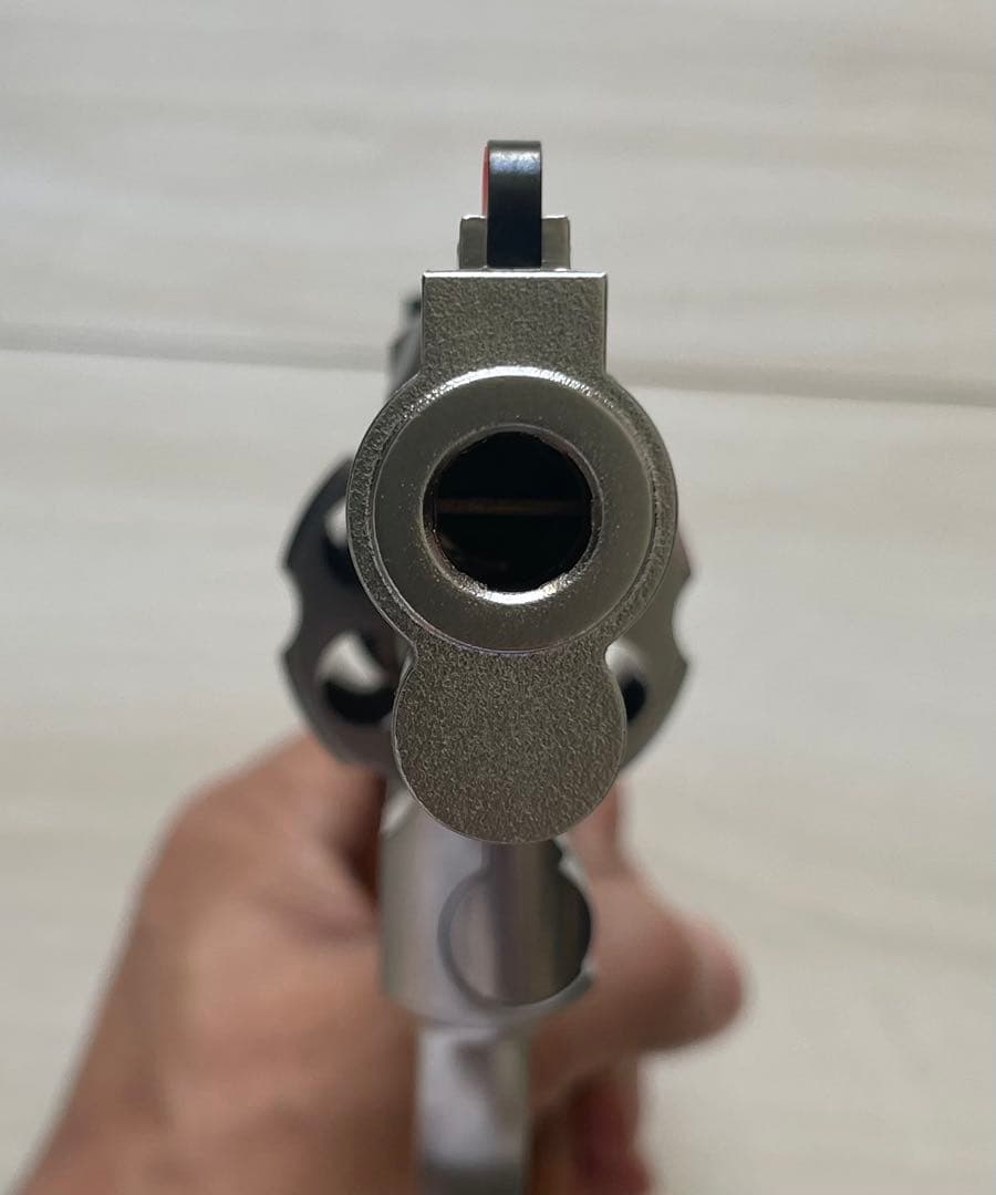 タナカコルトパイソンモデルガン 3インチRモデルステンレスフィニッシュ未発火