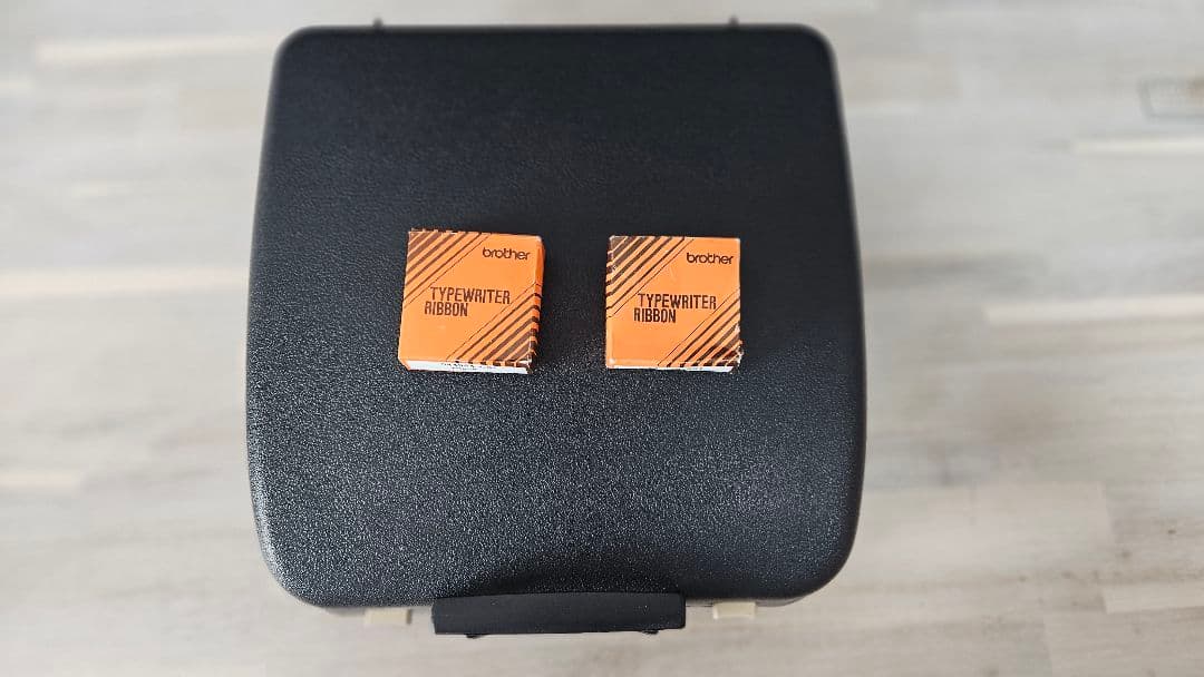 BROTHER YOUNG elite タイプライター オレンジ