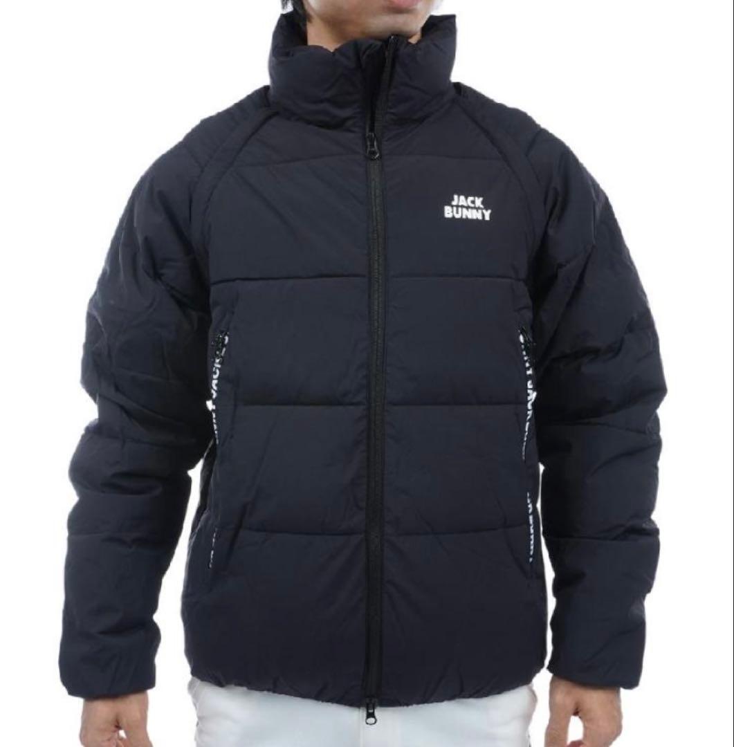 【美品】ジャックバニー ストレッチ 2WAYブルゾン ダウン ベスト サイズ5