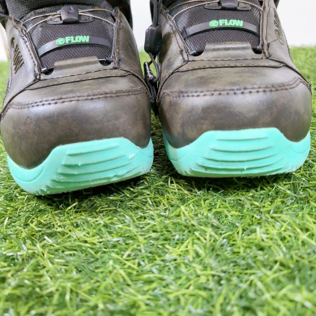 FLOW フロー フロウ 24.5cm スノーボード BOA ボアブーツ