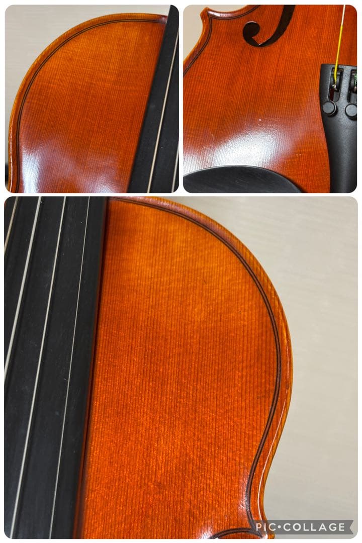 【美品】スズキ　バイオリン　No.520 4/4 2006年　虎杢