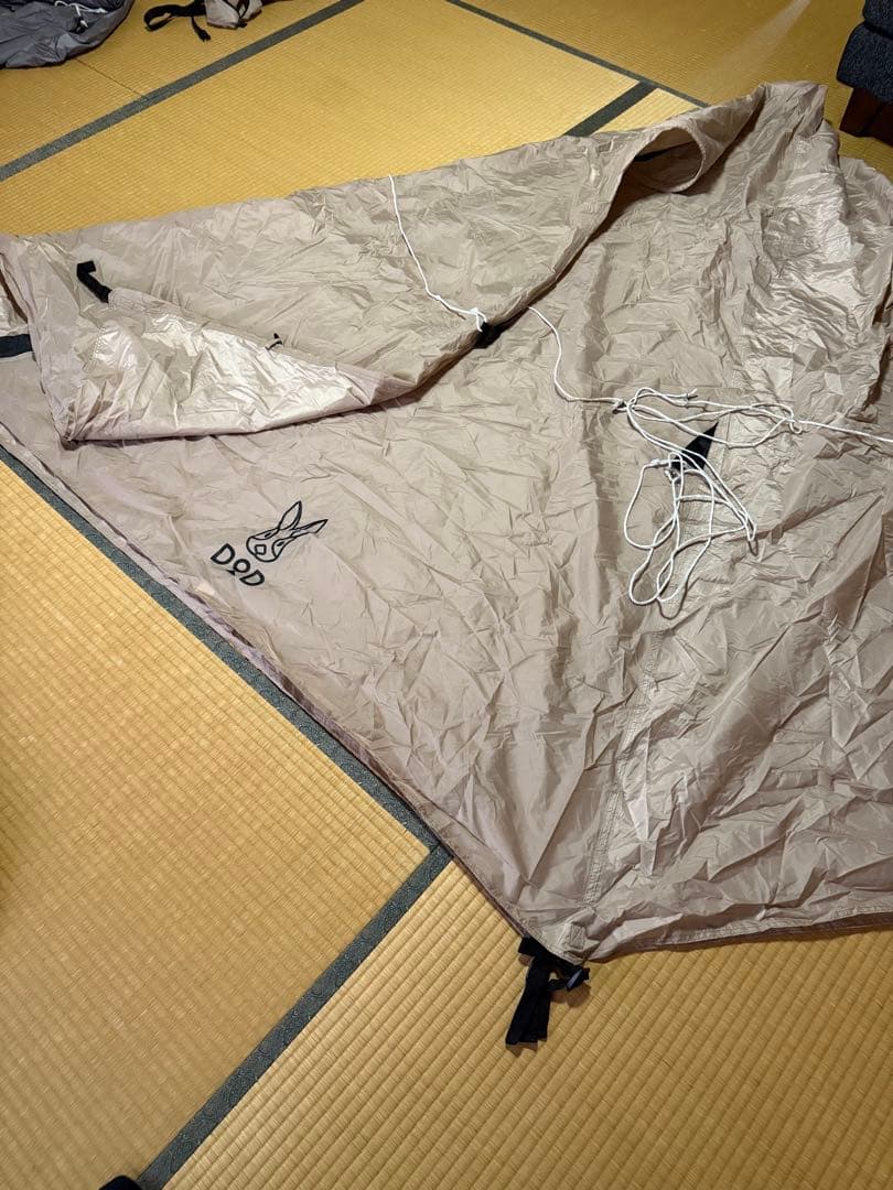 DOD ONE POLE (S) テント グランドシート付き