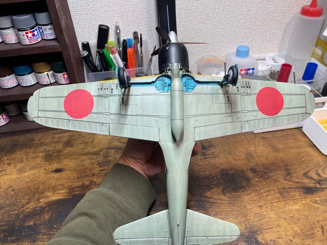 【s】ハセガワ 1/32零戦52型完成品