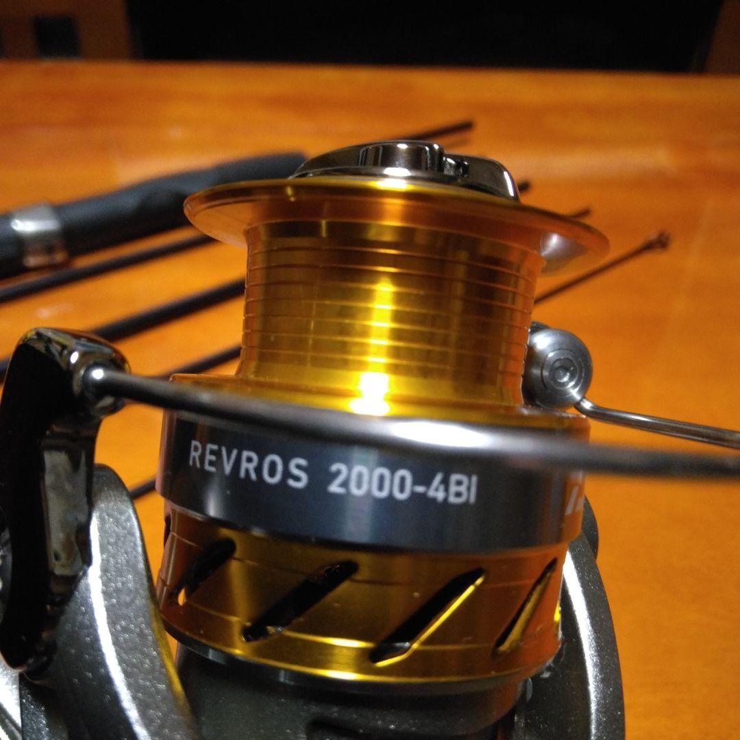 アジングロッド 　スピニングリールセット　レブロス　ロッド665UL