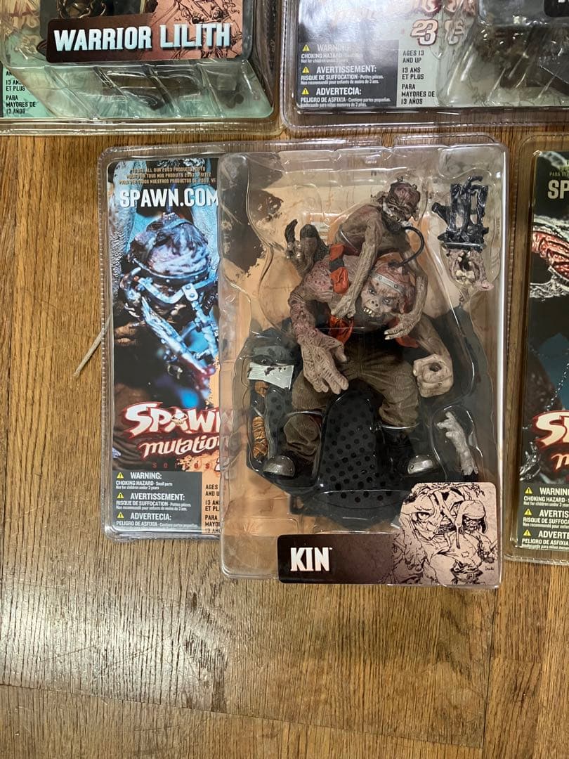 未開封 Spawn mutaions 23 スポーン フィギュアセット 5体