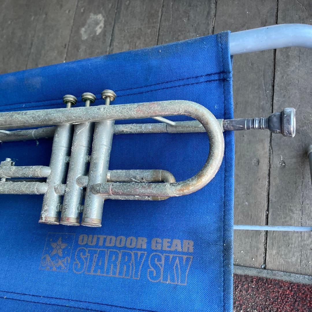 大幅値下げトランペット本体 2本セット 使用感あり錆汚れジャンクパーツ取り用2台