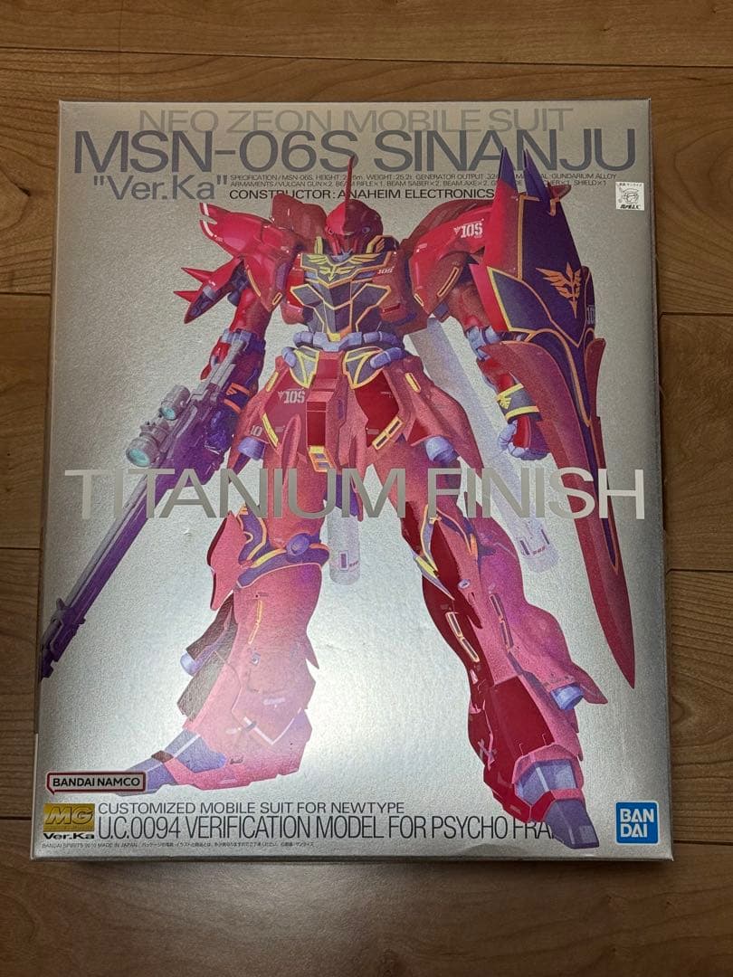 MSN-06S SINANJU \"Ver.Ka\" チタン仕上げ