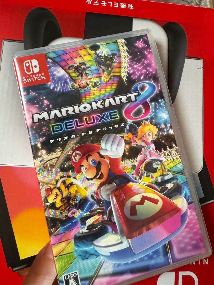 Nintendo Switch 本体 有機el 動作確認済みマリオーカート8付き