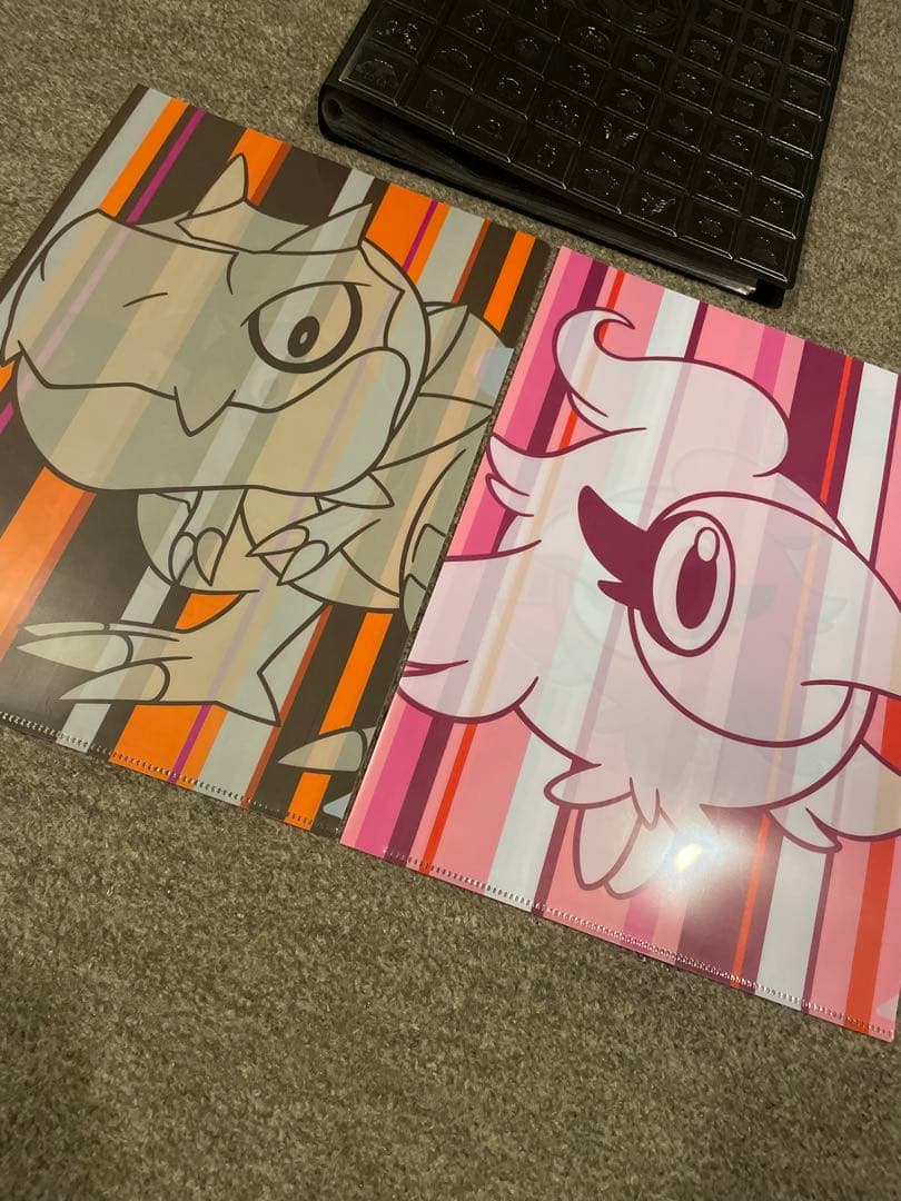 ポケモン　クリアファイルセット　ホルダー入り