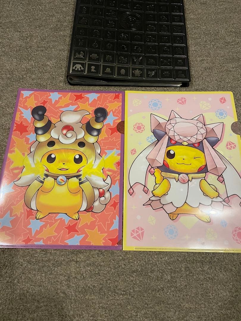 ポケモン　クリアファイルセット　ホルダー入り