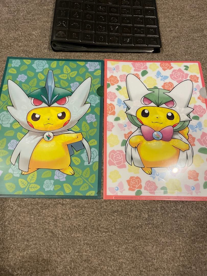 ポケモン　クリアファイルセット　ホルダー入り