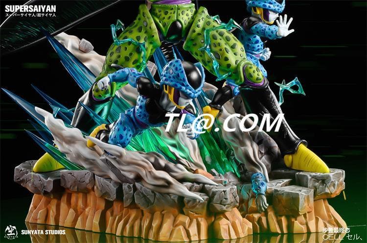 新品未開封『ドラコンボール』 　親子かめはめ波セット　ガレージキット スタチュー