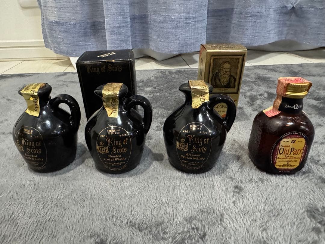 ウィスキー　ブランデー　他　ミニチュアボトル44本セット