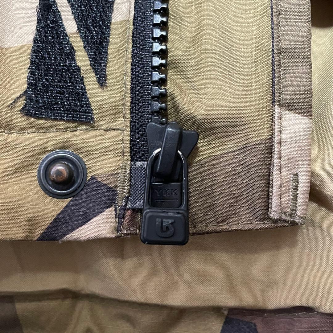 Burtonバートンスキーウェアスノーボードジャケットパーカー茶色ベージュカモ柄