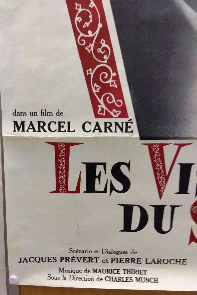 極レア悪魔が夜来る　フランスオリジナル映画ポスター1942　マルセル・カルネ作品