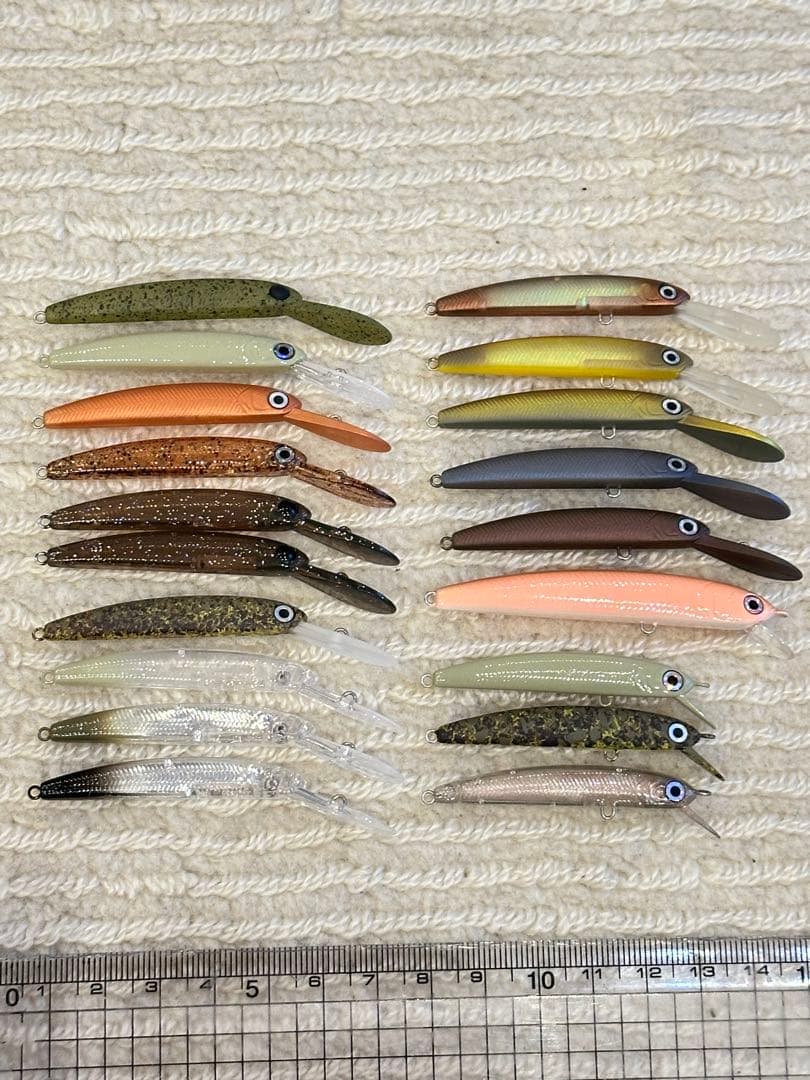 ハンクル　HMKL ザッガー50、50F1 、K-1ミノー　 19個セット