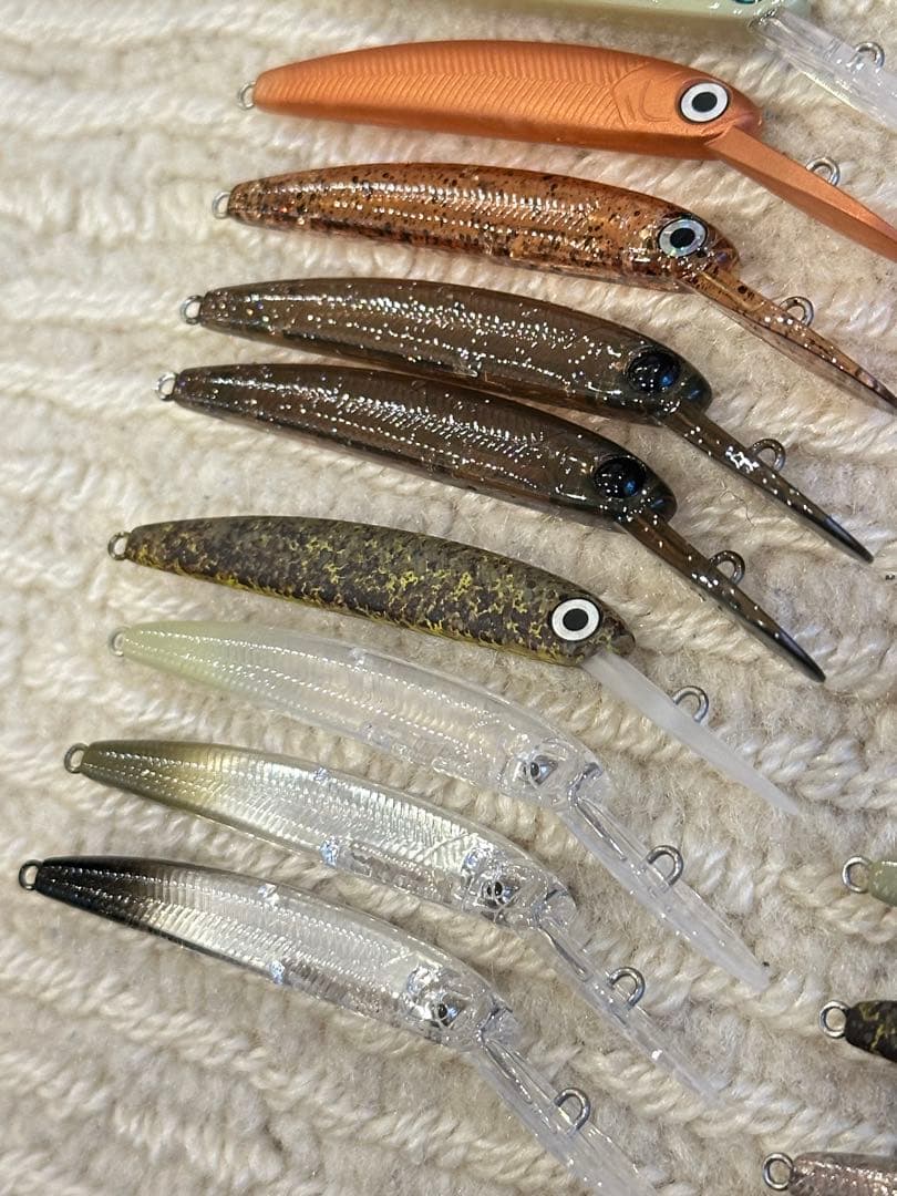 ハンクル　HMKL ザッガー50、50F1 、K-1ミノー　 19個セット